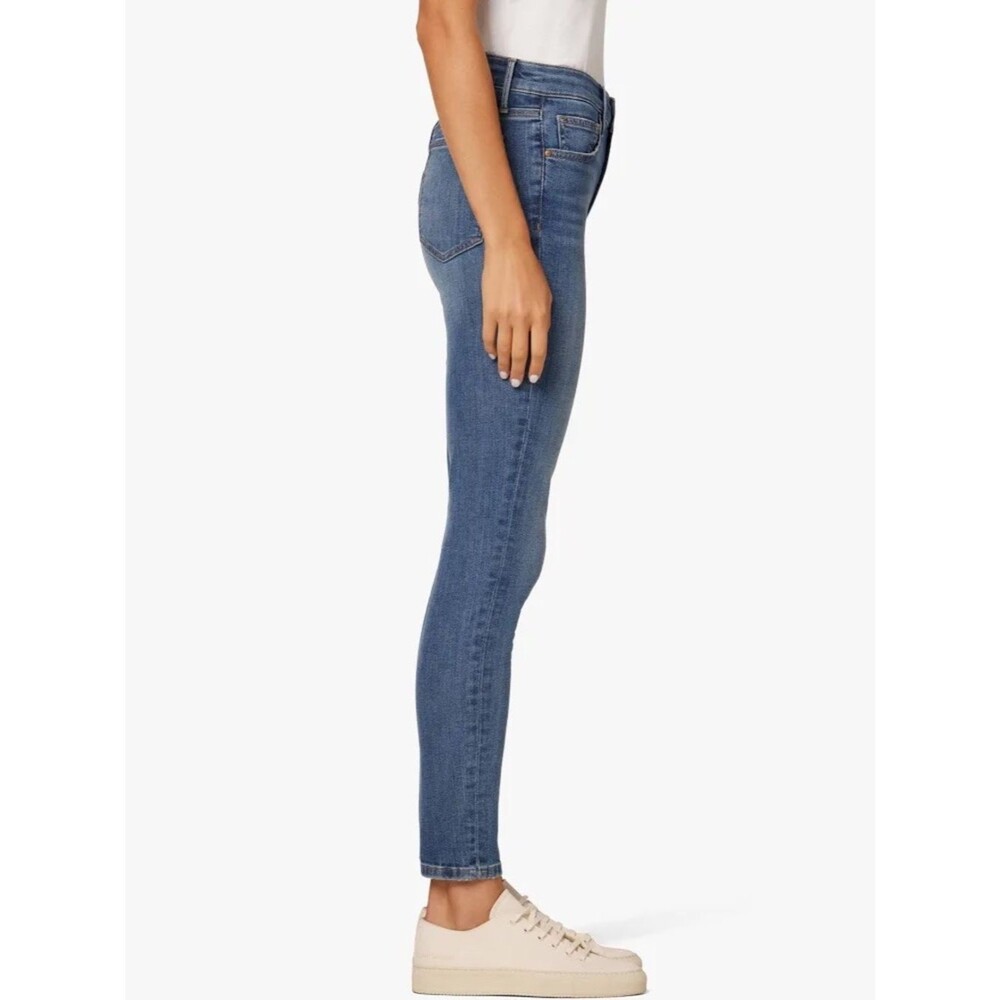 Joe’s Jeans High Rise Skinny Ankle Jeans Medium Wash Size 27 Stretch Denim - Picture 6 of 12